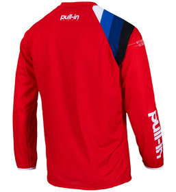 Maillot cross Pull-In Challenger Race Red Dos