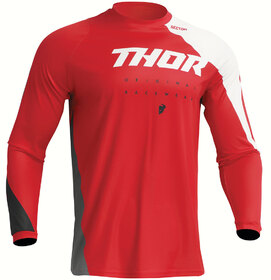 Maillot cross Thor Sector Edge Rouge