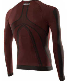 Maillot compression Sixs TS2 Dark Red Dos