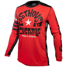Maillot cross Fasthouse Funkhouse Rouge
