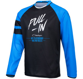 Maillot cross Pull-In Challenger Original Solid Blue Black