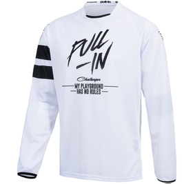 Maillot cross Pull-In Challenger Original Solid White