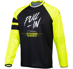 Maillot cross Pull-In Challenger Original Solid Yellow Black