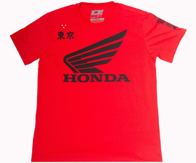 Tee Shirt D'Cor Visuals Honda Factory Rouge
