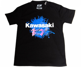 Tee Shirt D'Cor Visuals Kawasaki Retro