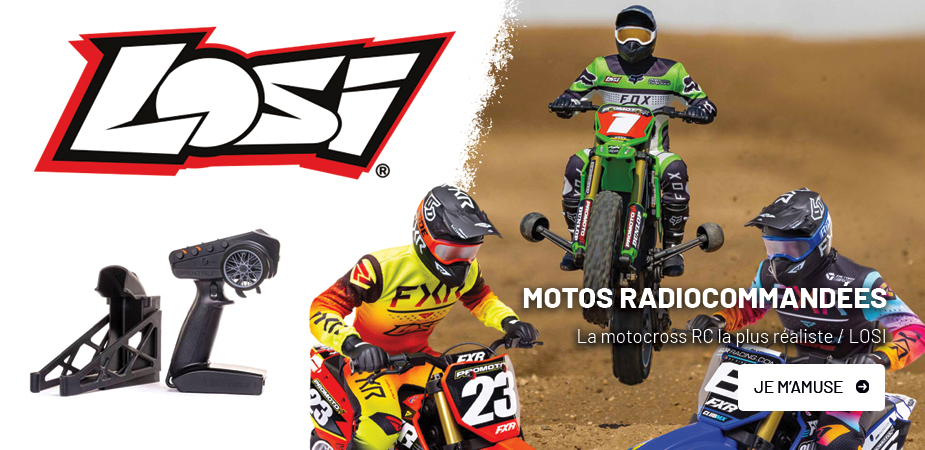Bloc Image - Motos radiocommandées Losi
