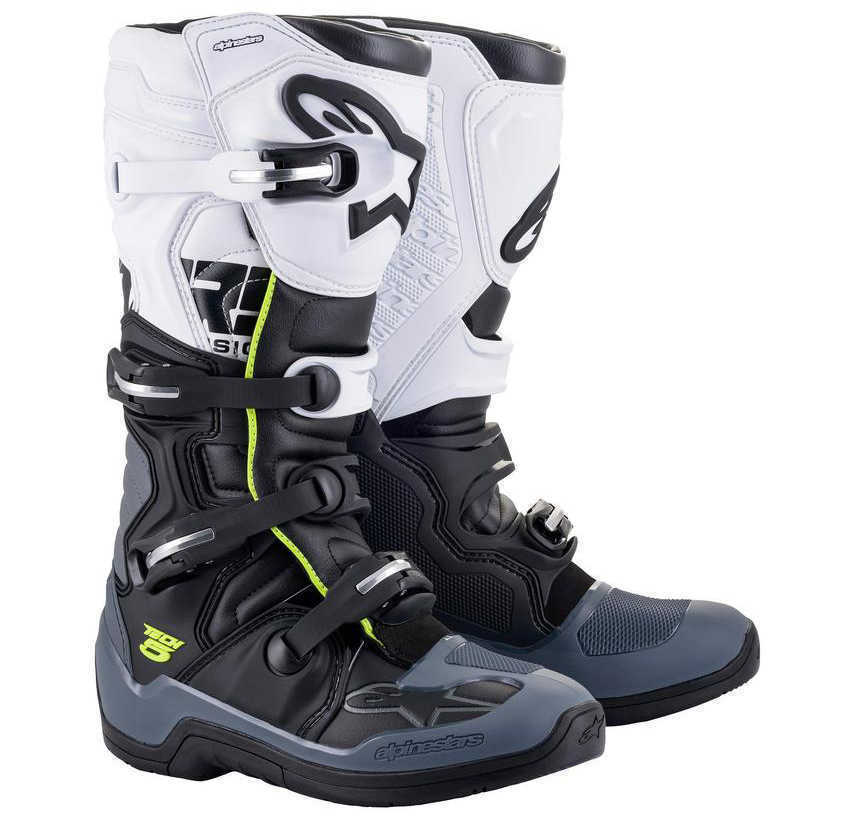 Bottes cross Alpinestars Tech 5 Noir-Gris 2027