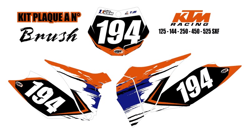 Huntington Honda Service >> Kit plaques à n° incrusté BRUSH - KTM 125/150 SX 2011 à ... Huntington Honda Service >> Kit plaques à n° incrusté BRUSH - KTM 125/150 SX 2011 à ...