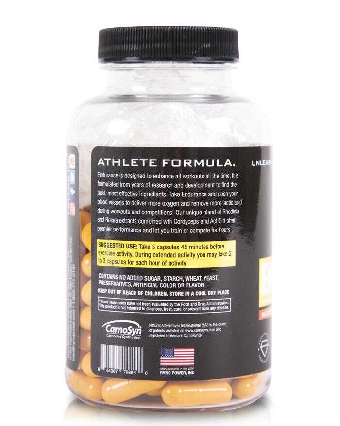 Capsules Endurance Ryno Power