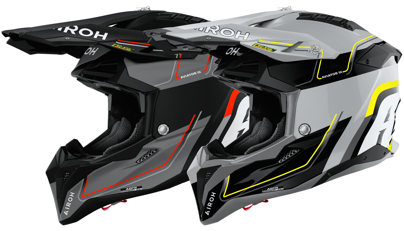 Casque cross Airoh Aviator 3 Leader 2026