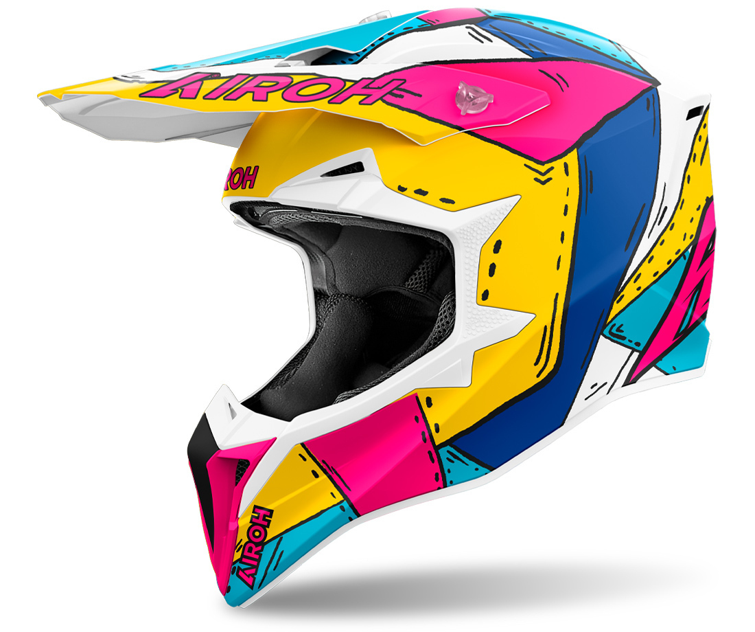 Casque cross Airoh Wraaap Paint Mat 2026