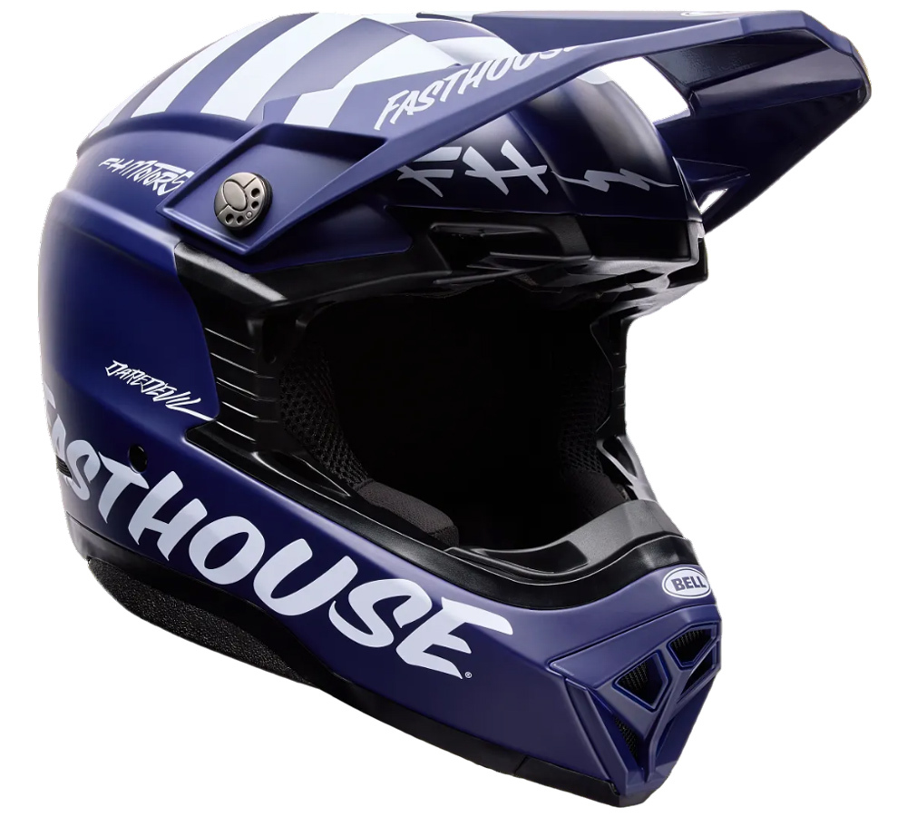 Casque cross Bell Moto-10 Mips Fasthouse Navy 2026