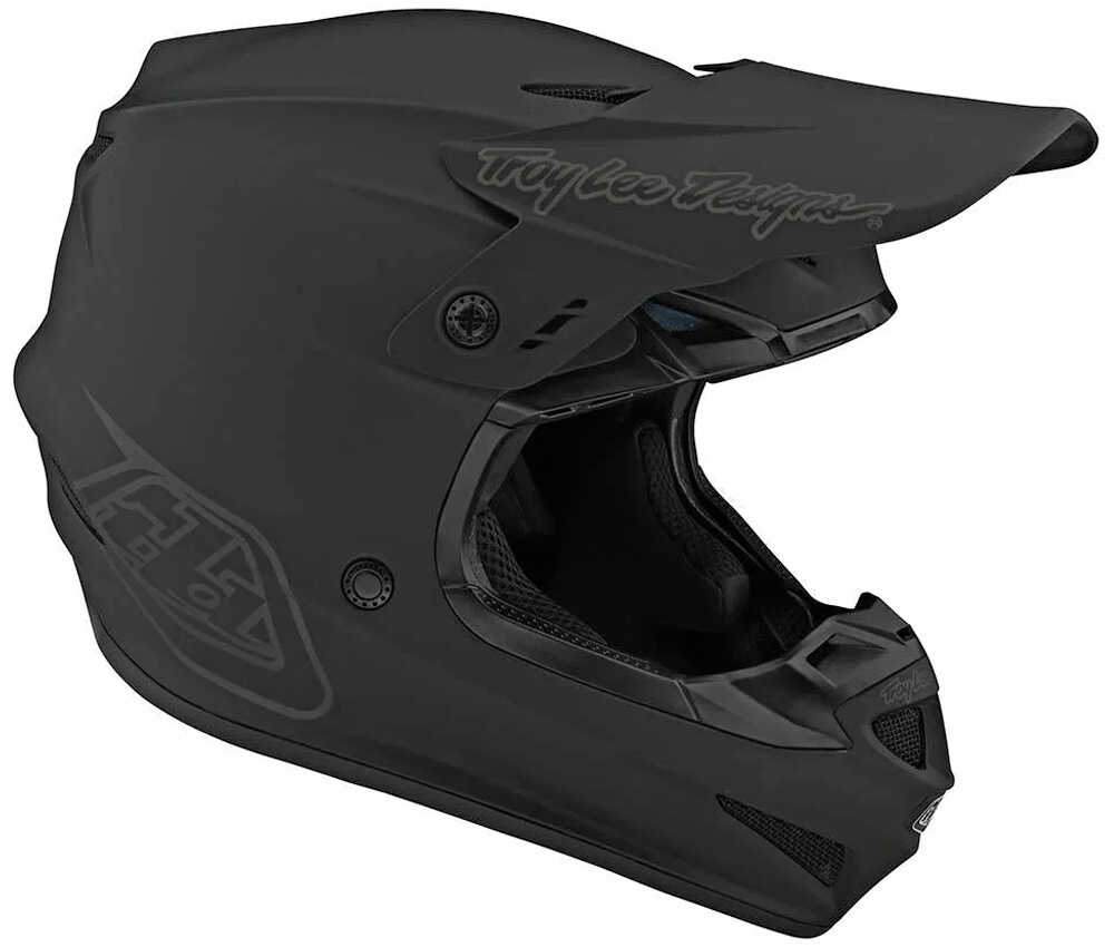 Casque cross Troy Lee Designs GP Mono 2026 Côté