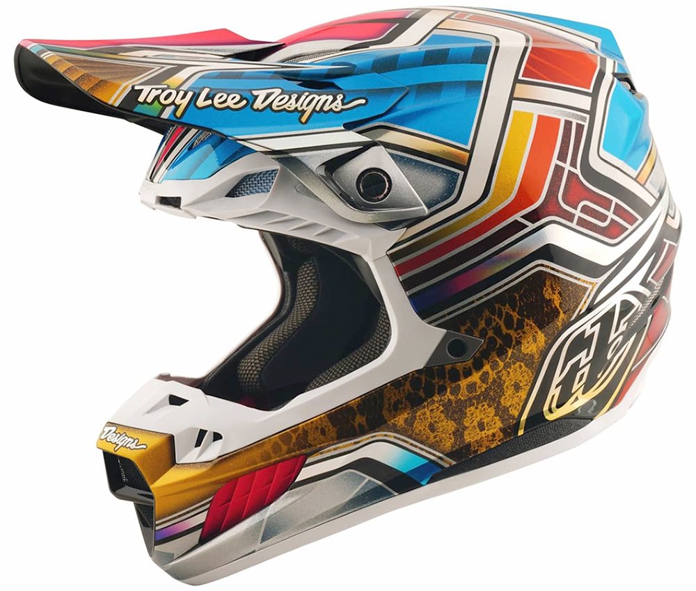 Casque cross Troy Lee Designs SE5 Carbon Lowrider 2026