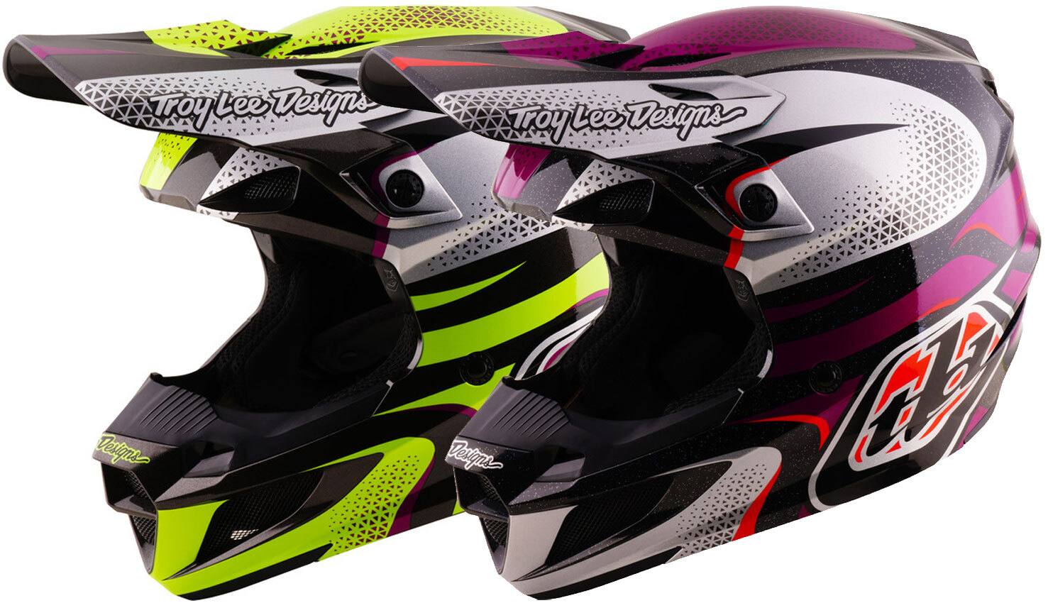 Casque cross Troy Lee Designs - SE5 Polycarbonate Aura 2027