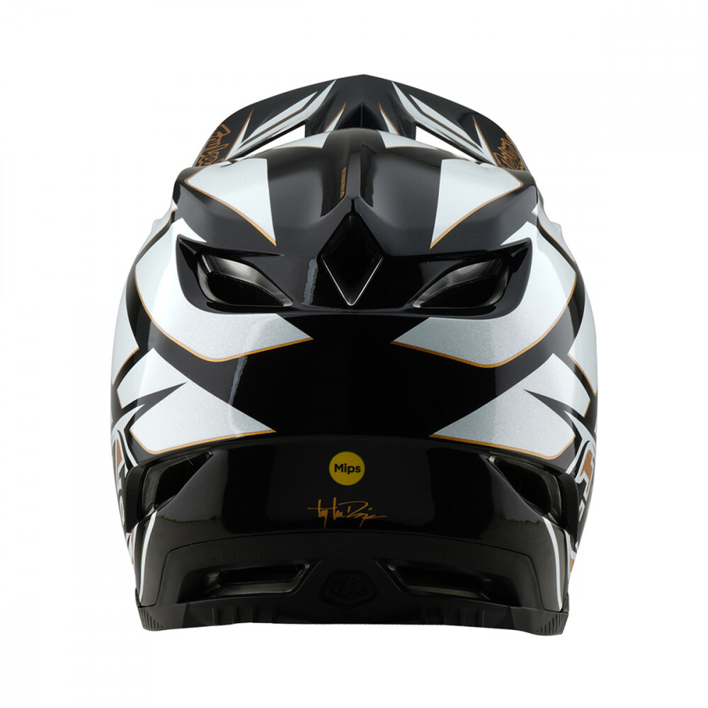 Casque VTT DH Enduro Troy Lee Designs D4 Composite Ghostwing White
