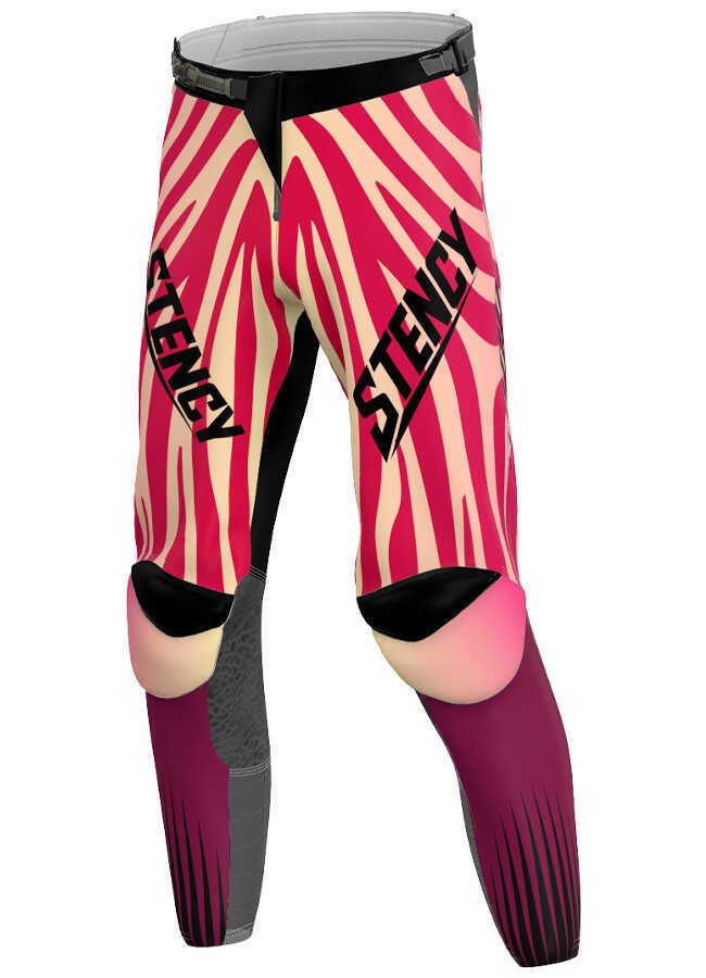 Pantalon moto cross Enfant STANCY 2026 Limited Zebra