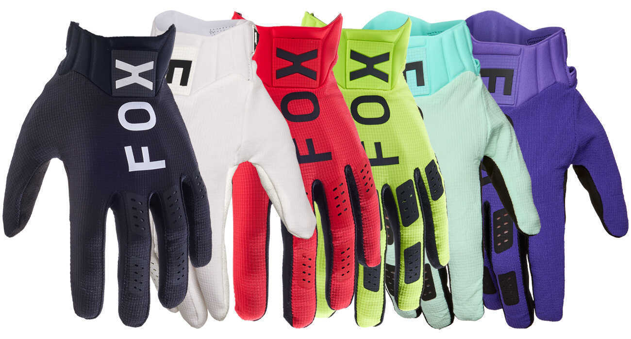 Gants Vtt Fox Racing Flexair Elevated - Léger Respirant Pour Enduro Et Vélo De Montagne Gant Moto