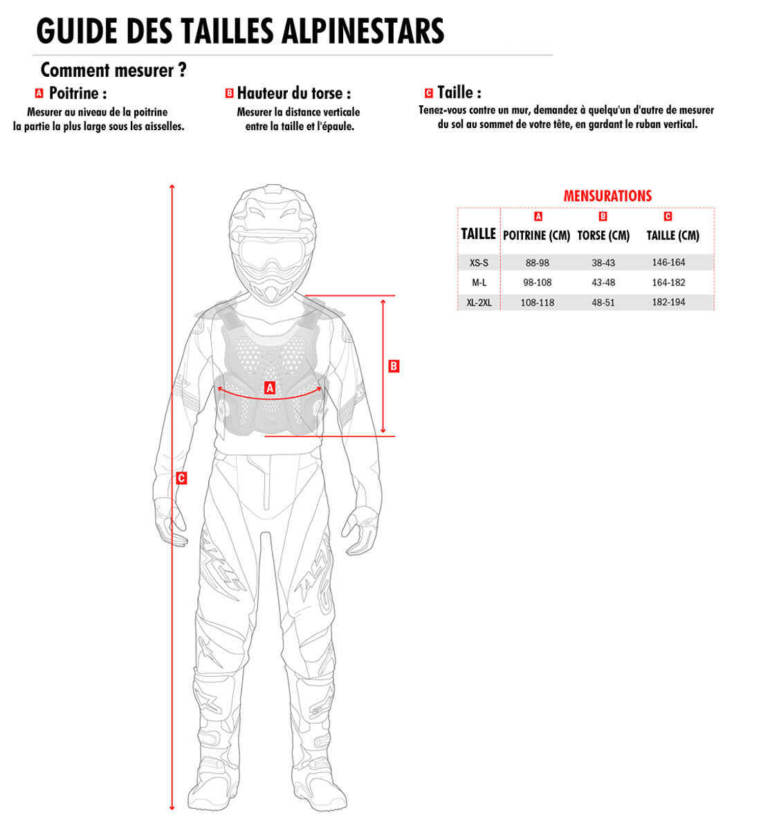 Pare-pierres homologué Alpinestars A-10