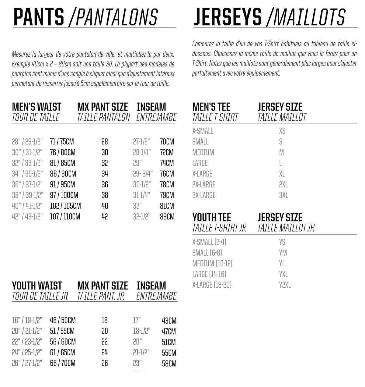 guide-taille-Answer-maillot-et-panatlon