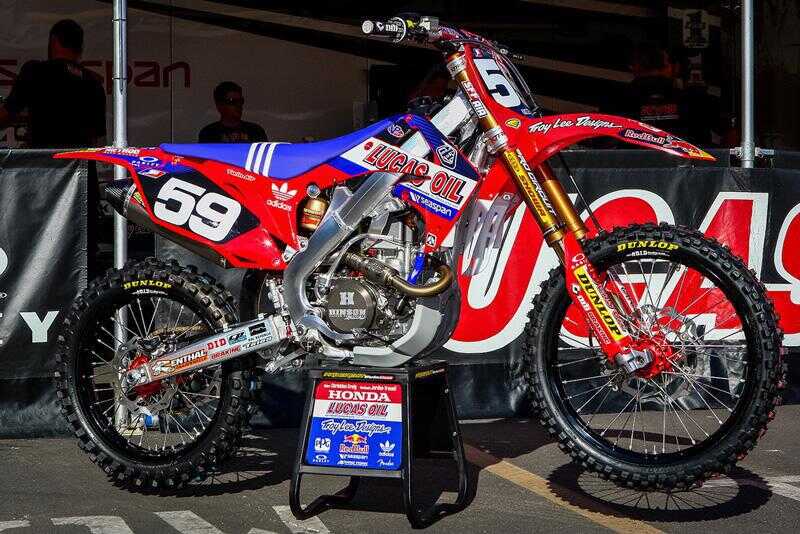 Kit déco Team TLD - Lucas Oil CR et CRF Enjoy