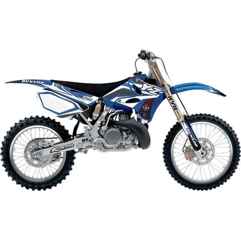 Kit Déco Yamaha Yz 125 2t 1996 Kit Déco Motocross Complet Flu