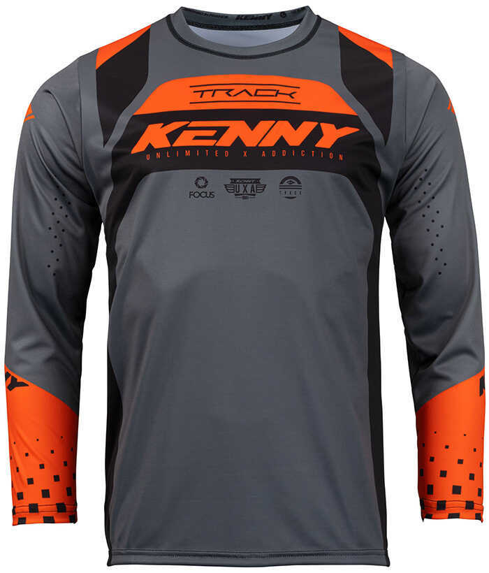 Tenue cross Enfant Kenny Track Focus Bleu Jaune - Distriride