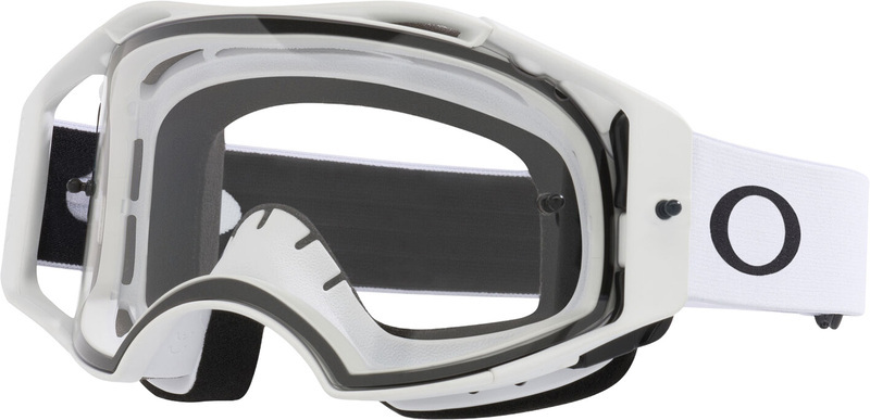 Masque motocross Oakley Airbrake Lite Blanc