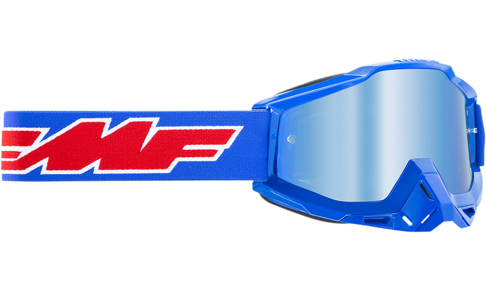 MT Motocross Goggles MX Pro III Anti-Fog & Anti-Scratch Blue 