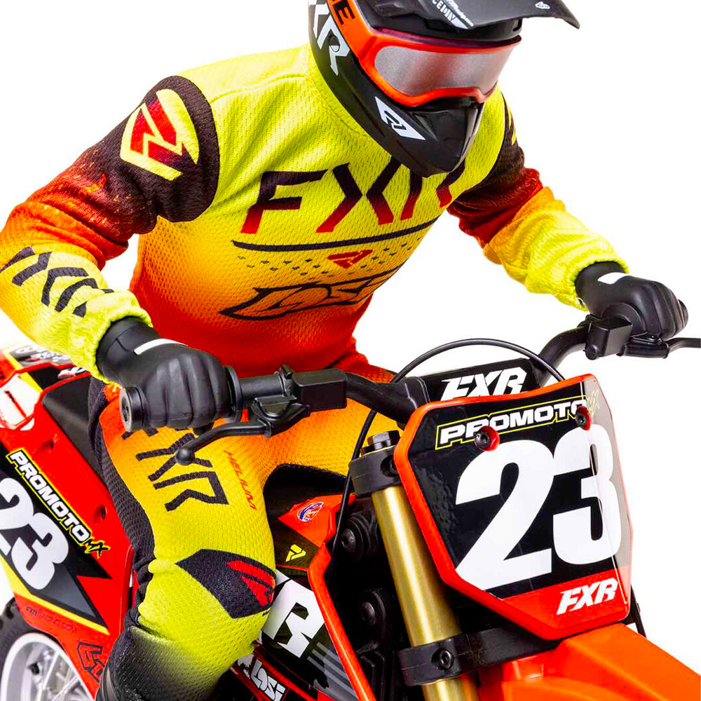 Moto radiocommandée Losi Promoto-MX FXR Rouge (6)