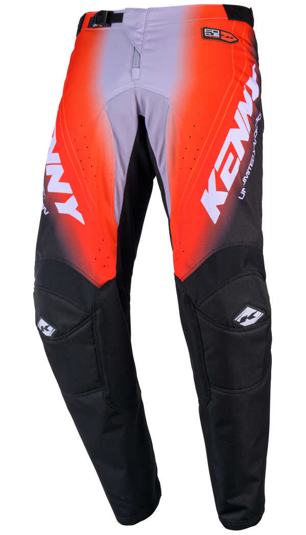 Pantalon BMX Race Kenny T28 - Jaune/rouge - Taille 28 Adulte - Occasion