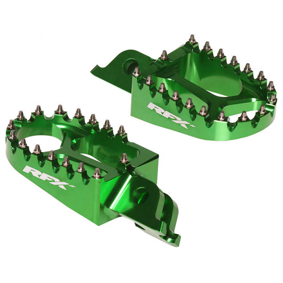 Paire de repose-pieds universels pour moto de 32 mm avec support de