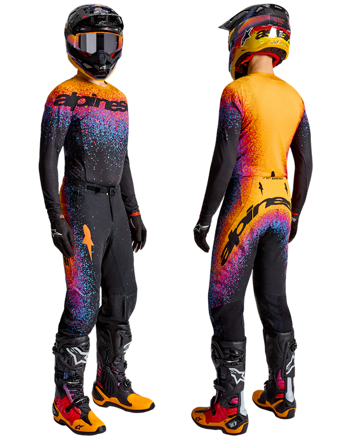 Tenue cross Alpinestars Supertech Black Hole 2026