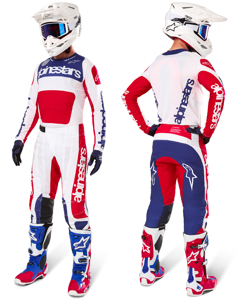 Tenue cross Alpinestars Techstar Red Bud 2025