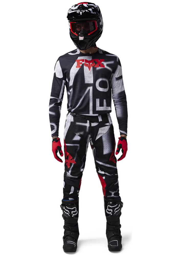 Tenue Fox Racing Maillot Moto Cross Fox Equipement Moto Cross Fox
