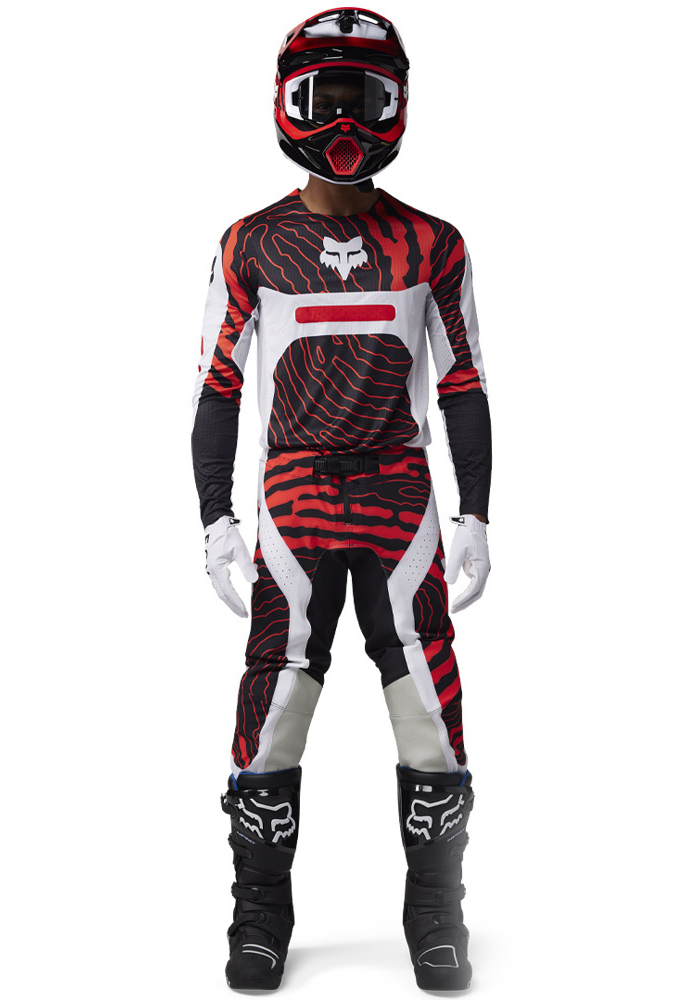 Maillot Cross Fox Flexair Maillot Fox Rouge Fox Racing Tenue