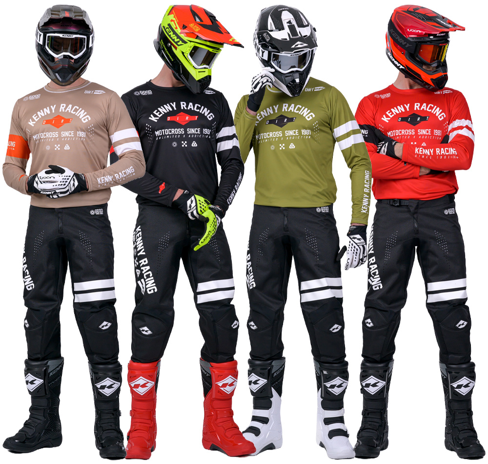 Equipement moto cross Kenny 2026 Track Dirt