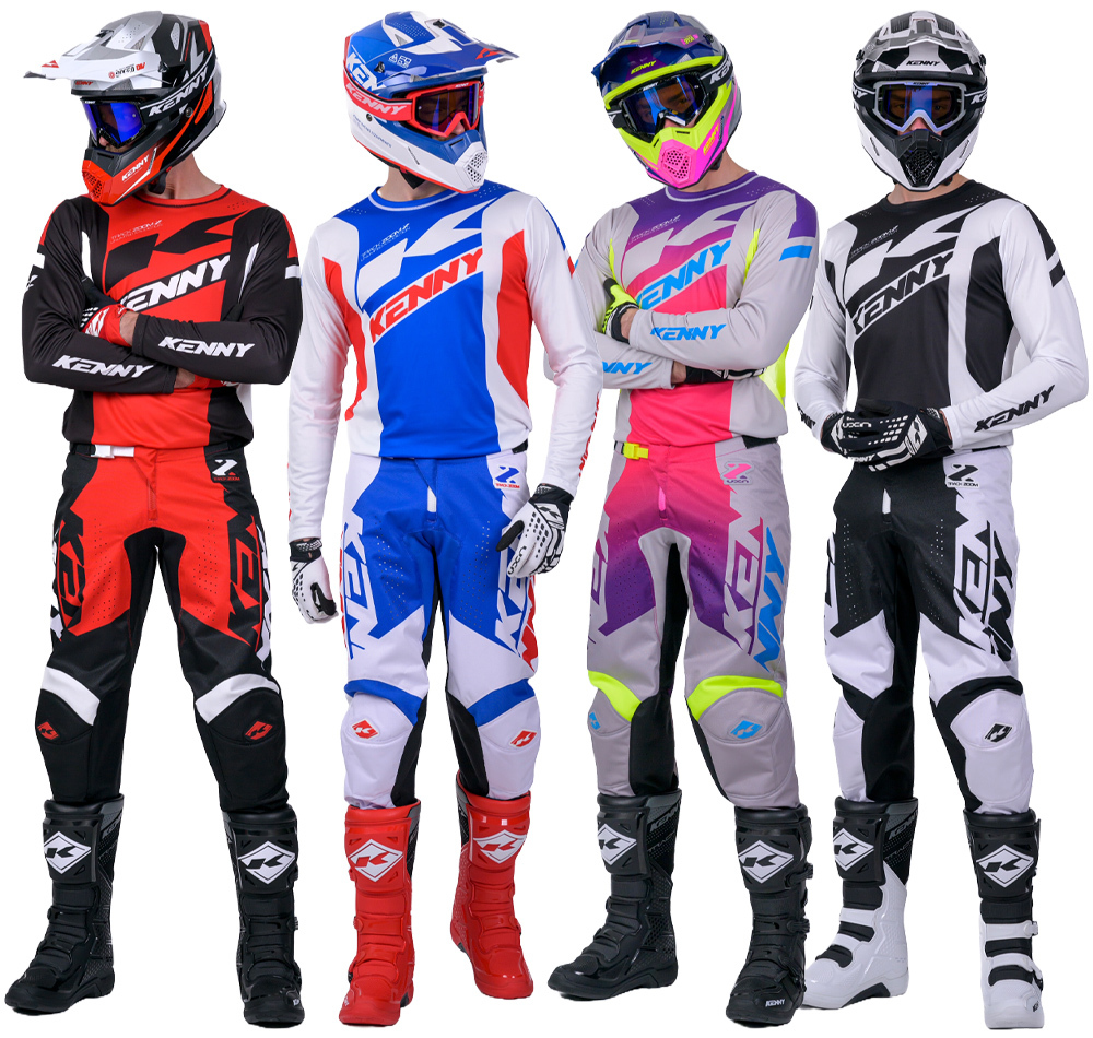 Equipement moto cross Kenny 2026 Track Zoom