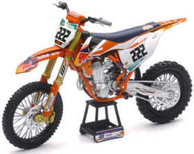 Moto NewRay KTM 450 SX-F Antonio CAIROLI - Echelle 1:10°