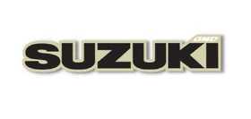 Autocollant épais - SUZUKI - Noir - DESWSU