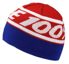 Bonnet 100% Rally Rouge - Bleu