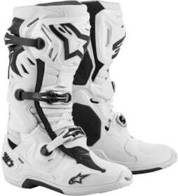 Bottes cross Alpinestars Tech 10 Supervented Blanc 2024