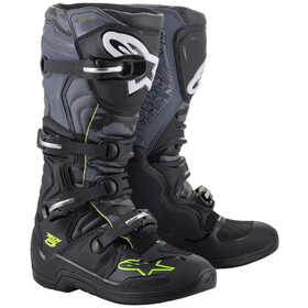 Bottes cross Alpinestars Tech 5 Gris-Jaune Fluo 2024