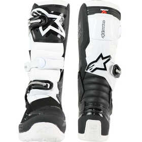 Bottes cross Enfant Alpinestars Tech 7S Noir-Blanc 2025 (2)
