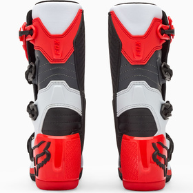 Bottes cross Enfant Fox Comp Blanc-Rouge Fluo 2026 (2)