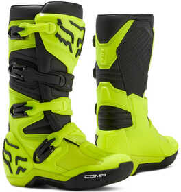 Bottes cross Enfant Fox Comp Jaune Fluo 2024