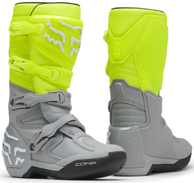 Bottes cross Enfant Fox Comp Jaune Fluo 2027