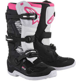 Bottes cross Femme Alpinestars Tech 3 Noir-Rose 2024