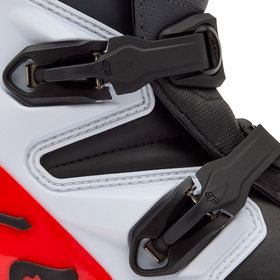 Bottes cross Fox Comp Blanc-Rouge Fluo 2026 (4)