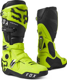 Bottes cross Fox Instinct Jaune Fluo 2024